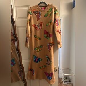 Queen of Sparkles Butterfly Embellished Dress